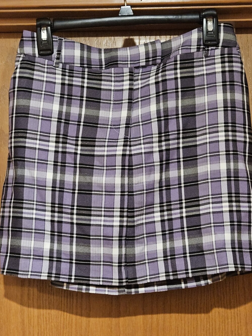 NWT Top Shop Plaid Purple Mini Skirt - Women